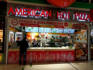 American hot pizza